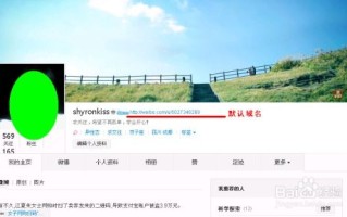新浪博客，如何将地址更改为个性域名