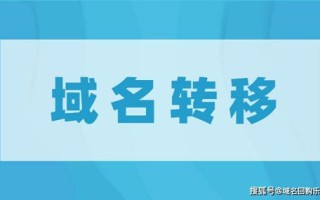 如何正确进行域名转移，详细步骤与注意事项