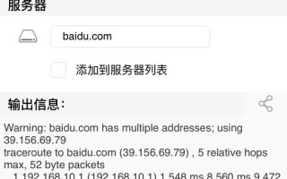 网络连接故障排查，DNS检测失败与端口检测失败的深层解析