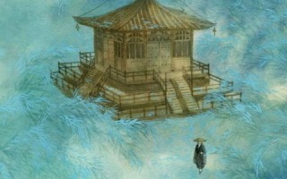 一叶青竹付水流，诗意与哲思的交织