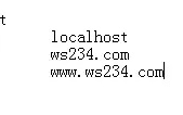 在访问特定域名时自动转向其他域名，利用Hosts文件实现域名重定向