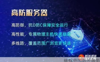 高防服务器的定义与海外推荐，守护数字世界的坚固防线