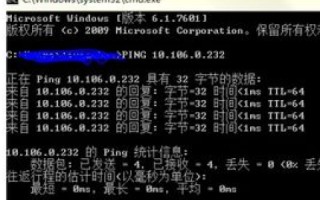 在运行里面Ping域名，探索网络诊断的奥秘