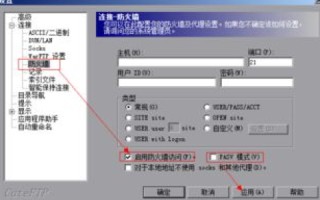 虚拟主机FTP连接不上，原因分析与解决方案