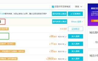各种域名注册要求详解