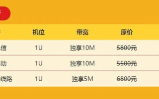 北京双线服务器托管费用及带宽升级详解