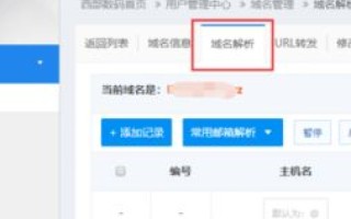 二级域名设置的问题，急！在线等