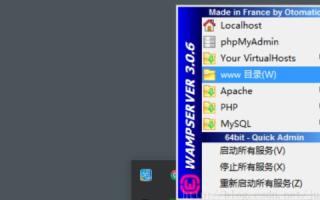 WampServer 3.0.6 搭建虚拟主机的详细步骤