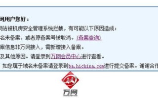 万网空间备案成功但域名无法解析，问题解析与解决方案