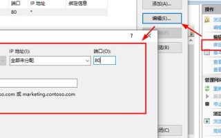 如何在IIS上成功发布网站并处理域名与端口相关的问题