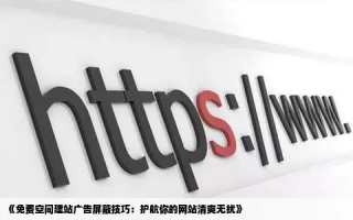 Godaddy免费空间，屏蔽广告后的潜在影响与考量