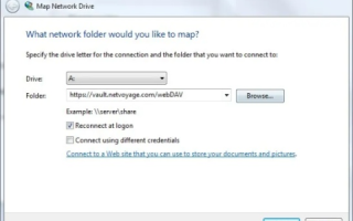 WebDAV URL,username,and password