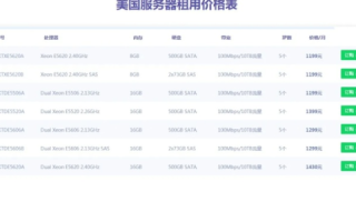 美国服务器租用要多少钱，全面解析与预算指南