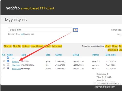 PHP虚拟主机建站域名指向Public的详细操作指南
