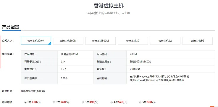 免费试用虚拟主机空间和正式购买的有什么区别