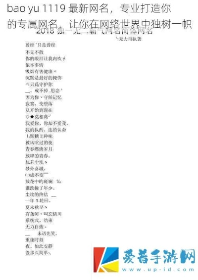 网站起名，让您的在线世界一目了然