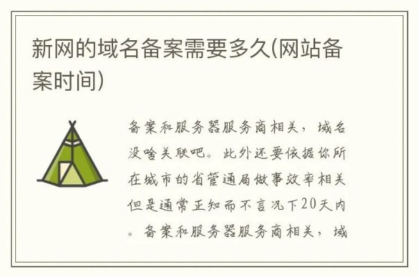 在重庆新网注册的个人域名备案需要多长时间？