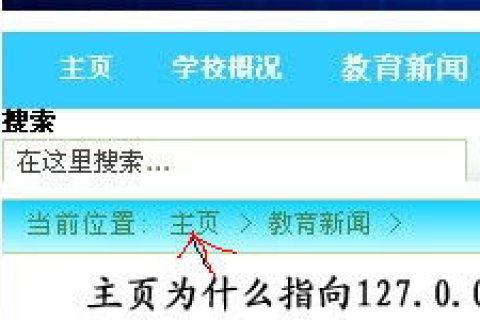 怎样让域名从论坛指向主页
