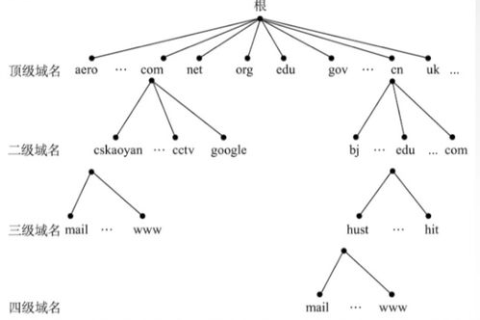 域名系统DNS，层次化的命名机制，解锁数字型地址的记忆难题