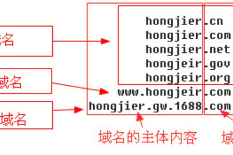 1级域名和2级域名，互联网地址的层级解析