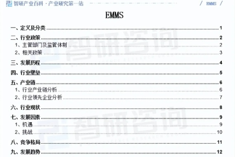 中国ENOM在专业领域的现状与发展趋势
