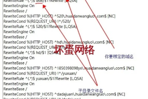 如何实现用一个虚拟主机绑定两个域名