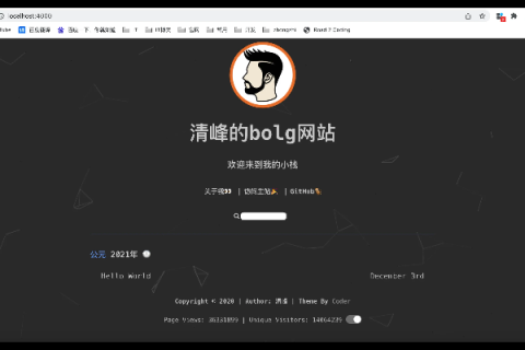 为什么Hexo博客域名是http:4747localhost:4000