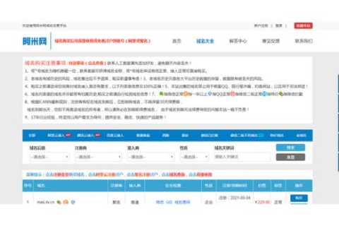 老域名的购买需要注意什么内容
