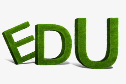 互联网域名中的edu，教育领域的专属标识