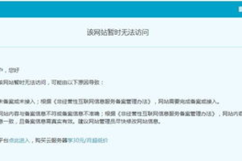 今天购买了club域名，但为什么不能备案？