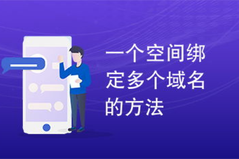 如何在一个空间里绑定两个网站的各自域名