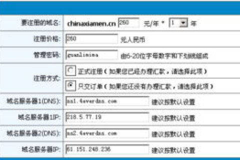 网新注册了域名，所有者随便填写现在更改居然要收取50元过户手续费