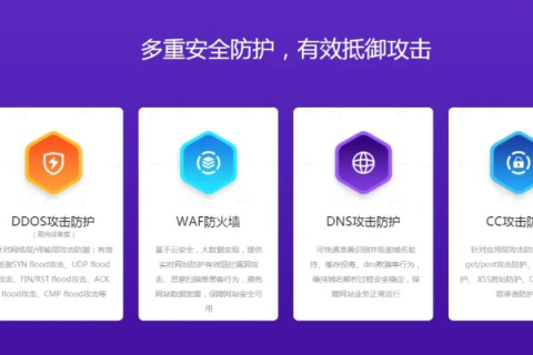 蒙鸟云高防主机，安全、高效，一站式防护解决方案