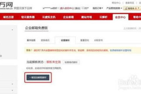 万网域名解析，是否需要额外费用？