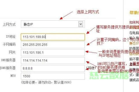 静态IP、密码输入与域名链接，网络配置中的关键步骤与注意事项